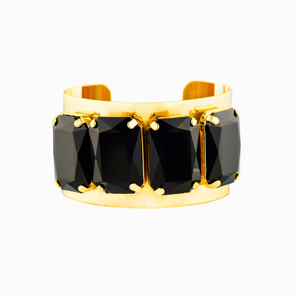 CUFFED IN GLAMOUR STATEMENT CUFF (JET)