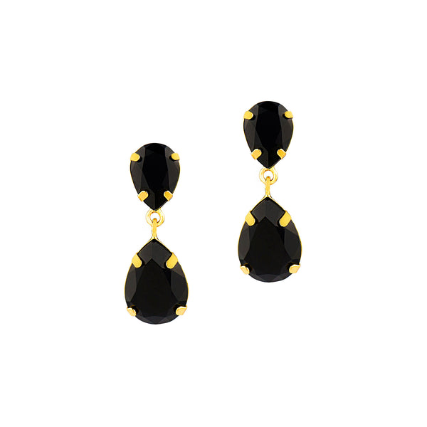 BE EXTRAORDINARY STATEMENT EARRINGS (BLACK)