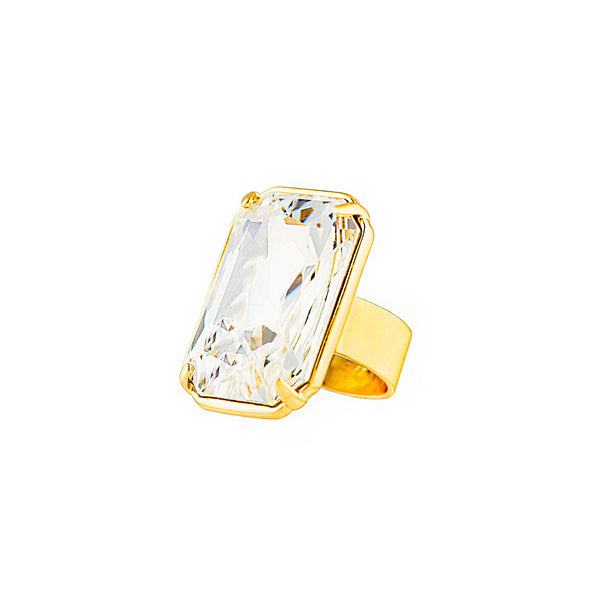 HOLLYWOOD STARDOM STATEMENT RING (CRYSTAL)