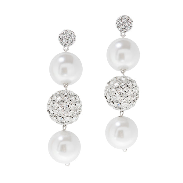 PEARL ALLURE STATEMENT EARRINGS