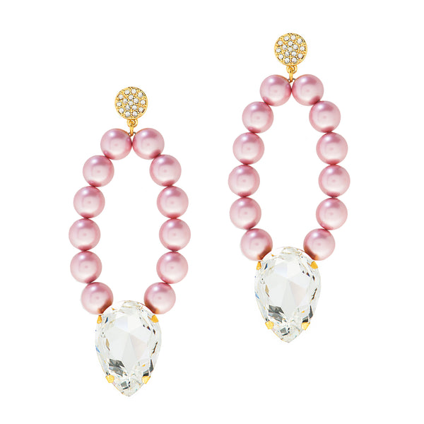 PEARL PRESTIGE STATEMENT EARRINGS