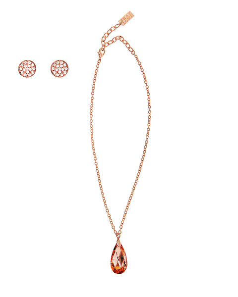 HOLIDAY GLAM GIFT SET (ROSE GOLD/CAPRI)