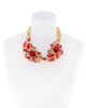 ENCRUSTED IN CRYSTAL STATEMENT NECKLACE (RED)
