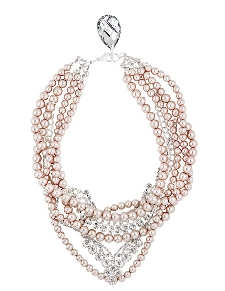 ROSE GARDEN CHIC STATEMENT NECKLACE