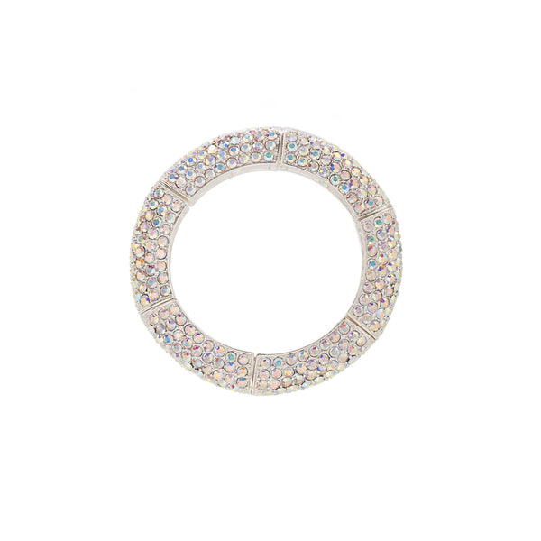 MULTI-CRYSTAL MARVEL STATEMENT BRACELET (AURORA BOREALIS)