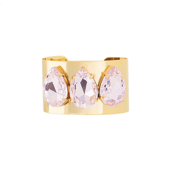 POWER DROP STATEMENT CUFF (GOLD/ROSALINE)