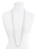 CLASSIC LAYERED STATEMENT NECKLACE (SILVER/CLEAR)