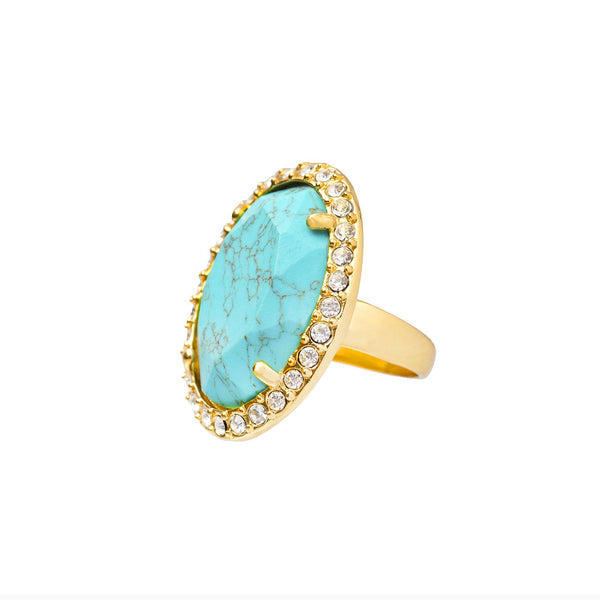 MEDITERRANEAN GLAMOUR STATEMENT RING