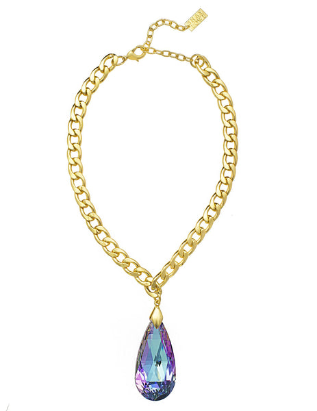 HOLLYWOOD ELEGANCE STATEMENT NECKLACE (VITRAIL)