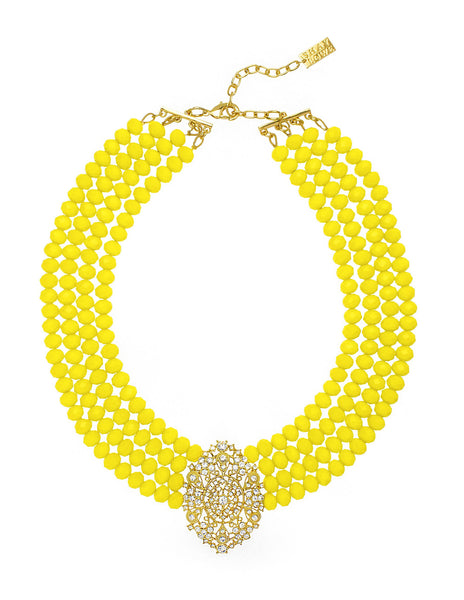 EMPRESS OF SUMMER STATEMENT NECKLACE