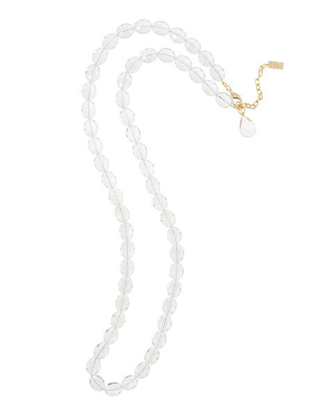 CRYSTAL CLEAR STATEMENT NECKLACE