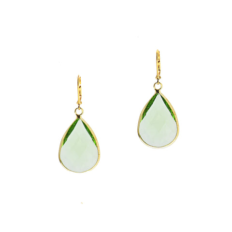 HOLIDAY KISS STATEMENT EARRINGS (MINT)