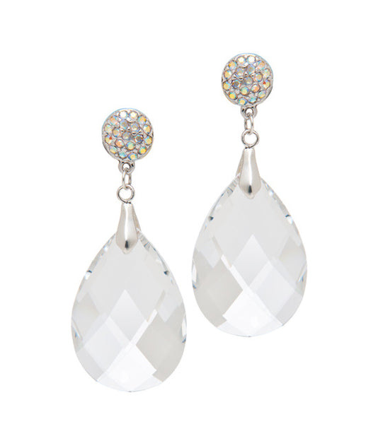 CRYSTAL WINTER STATEMENT EARRINGS