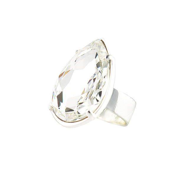 TOUCH OF CLASS STATEMENT RING (CRYSTAL)