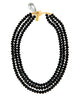 BEAUTIFUL IN BLACK STATEMENT NECKLACE