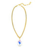 TOUCH OF CLASS STATEMENT NECKLACE (AURORA BOREALIS)