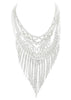 SUPREME GLAMOUR STATEMENT NECKLACE (SILVER)