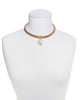 OCEAN PEARL STATEMENT NECKLACE (GOLD)