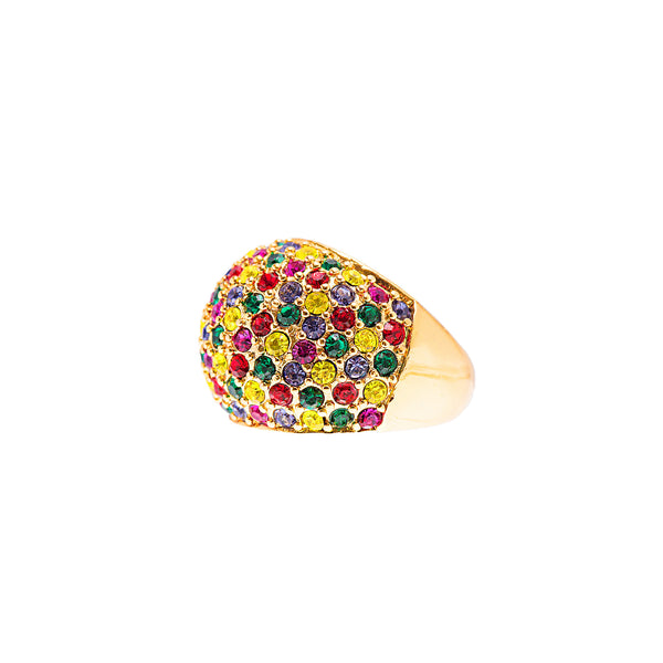 DAZZLING NIGHTS STATEMENT RING (MULTI-COLOUR)