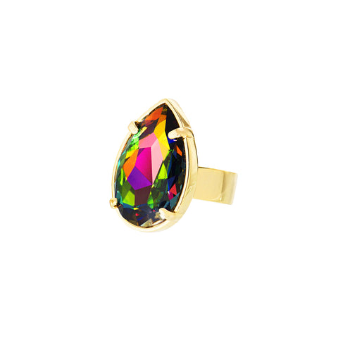 TOUCH OF CLASS STATEMENT RING (VITRAIL)