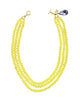 EVERYDAY SUMMER CHIC STATEMENT NECKLACE (CHARTREUSE)