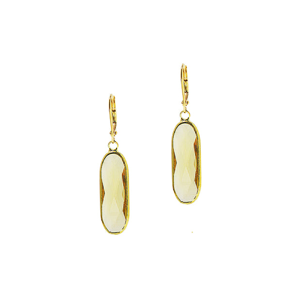 SPRING BLOOM STATEMENT EARRINGS (GOLD/YELLOW)
