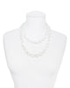 CRYSTAL CLEAR STATEMENT NECKLACE