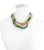 Emerald in Europe Statement Necklace